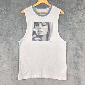Taylor Swift Midnights Tank Top Womens Medium Concert T-Shirt Swiftie Muscle Tee